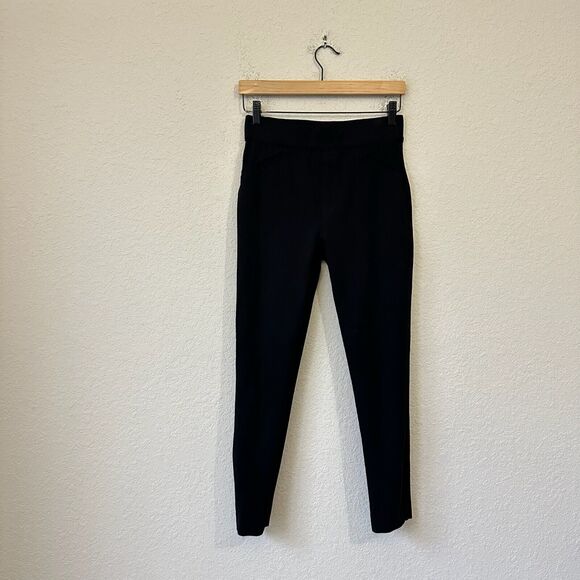 SPANX The Perfect Pants Black Pull On Mid Rise Skinny Cropped Stretch - Picture 1 of 16